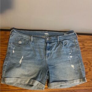 Old Navy Light Blue Jean Shorts